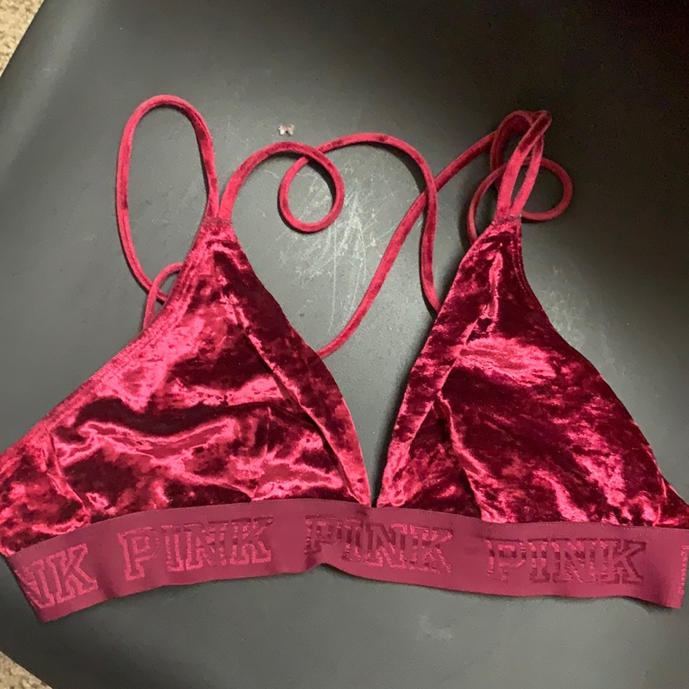Velvet Pink Bralette